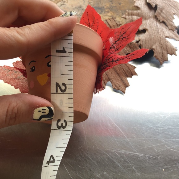 HAND CRAFTED- Upcycled- Turkey Terracotta Clay Pots -set of 2 - Picture 7 of 7